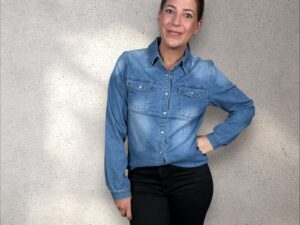 Jeans-Hemd