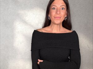 Pullover schulterfrei - schwarz