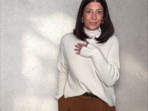 Pullover „Trompete“ - creme