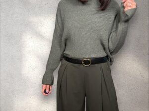 Pullover „Trompete“ - khaki