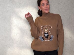 Pullover "Teddy“ - braun