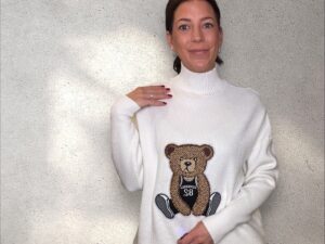 Pullover "Teddy“ - weiß