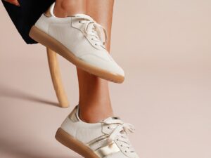 Retro Runner - creme & gold