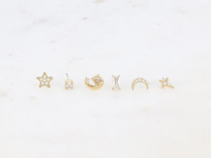 Steckerset aus Edelstahl